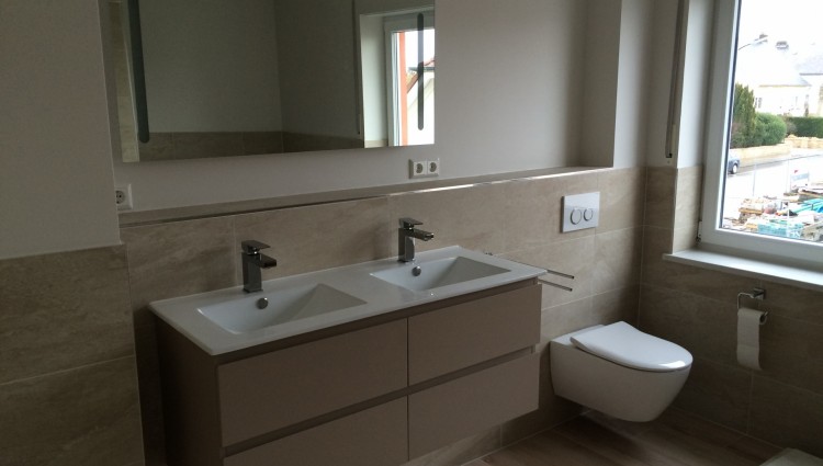 AGRANDIR L'HABITAT SALLE DE BAIN BETTEMBOURG