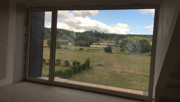 AGRANDIR L'HABITAT AMENAGEMENT GRENIER GOSSELDANGE BAIE VITREE EN TRAVAUX