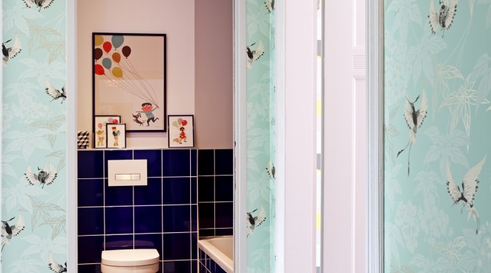 Rénovation complète de maison à Luxembourg salle de bain 2 WC