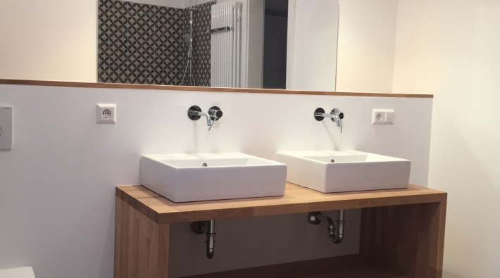 Salle de Bain Luxembourg style industriel