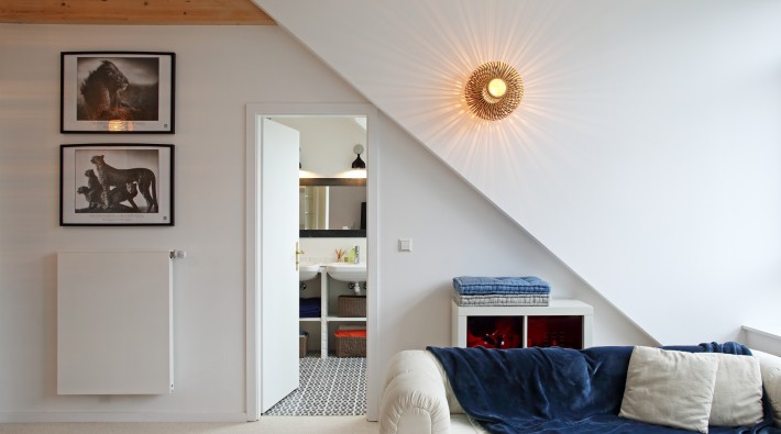Salle de bain sous combles Luxembourg 2