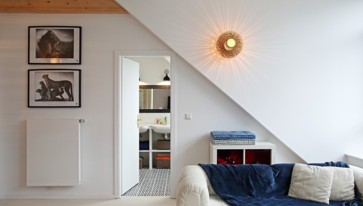 Salle de bain sous combles Luxembourg 2